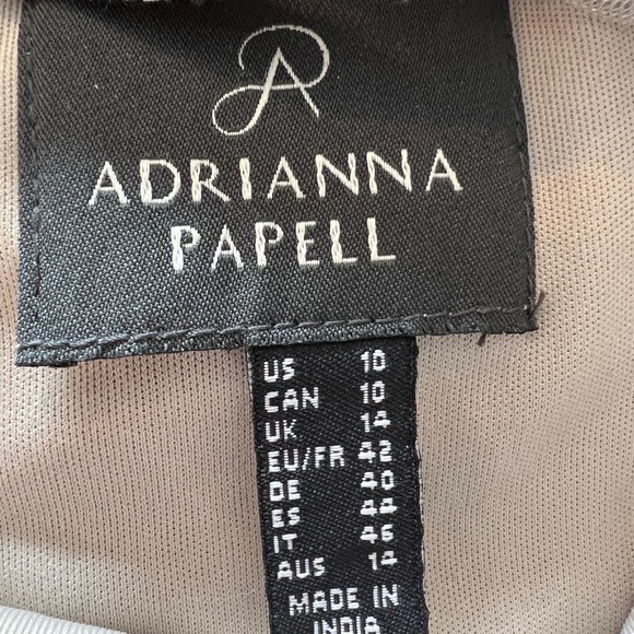 Adriana Papell black cocktail dress - Picture 3 of 3